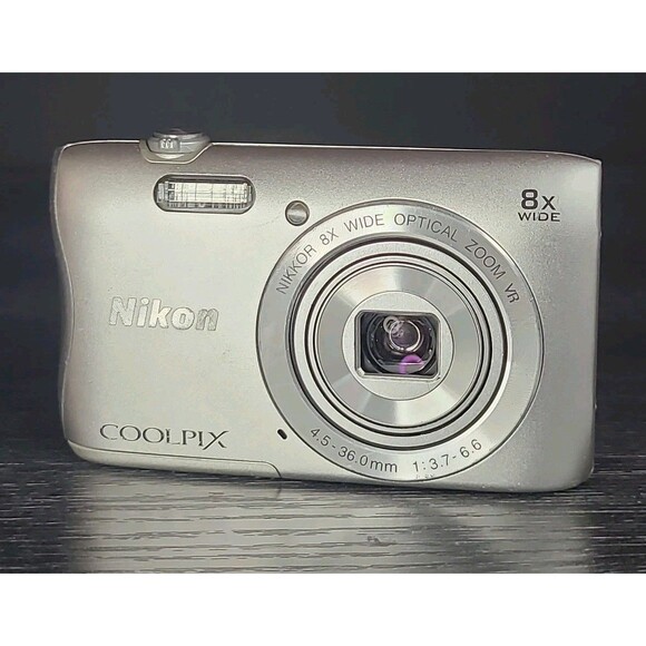 Nikon Coolpix S3700 20MP HD Digital Camera 32GB Bundle -  Refurbished [VG] - Picture 4 of 13